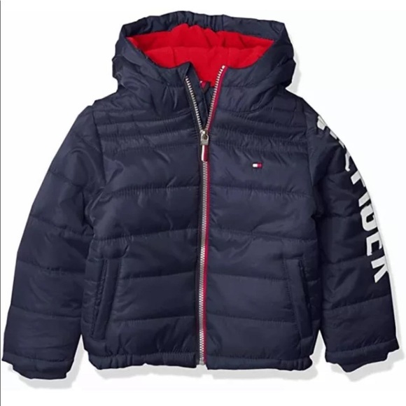 tommy hilfiger boys coats
